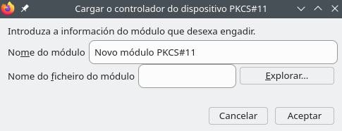 Pantalla de carga do módulo
